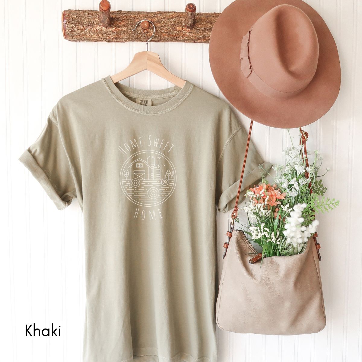 Home Sweet Home Unisex Garment-Dyed T-shirt