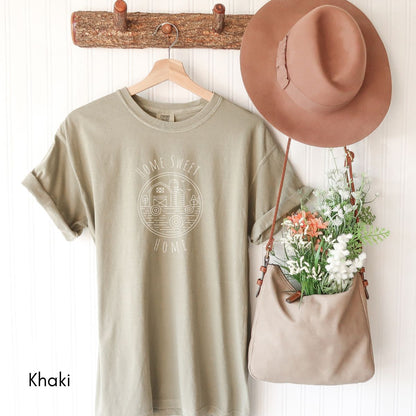 Home Sweet Home Unisex Garment-Dyed T-shirt