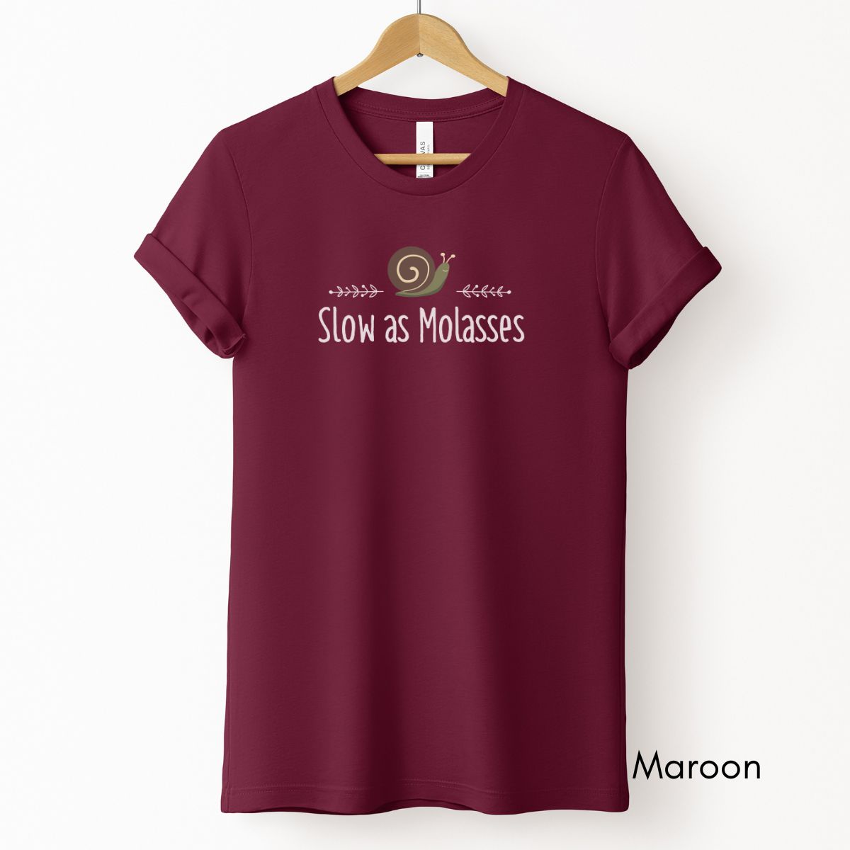Slow as Molasses Unisex Light Weight Jersey T-shirt