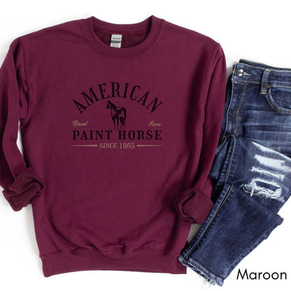 American Paint Horse - Unisex Crewneck Sweatshirt
