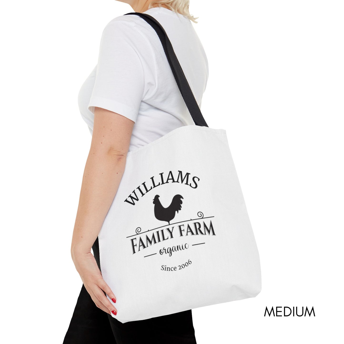 Custom Family Farm Tote Bag