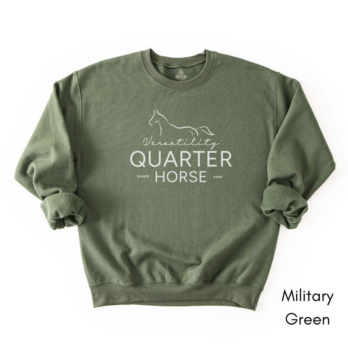 Quarter Horse Versatility Unisex Crewneck Sweatshirt