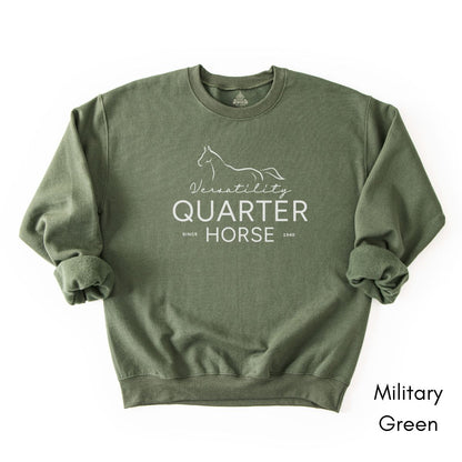 Quarter Horse Versatility Unisex Crewneck Sweatshirt