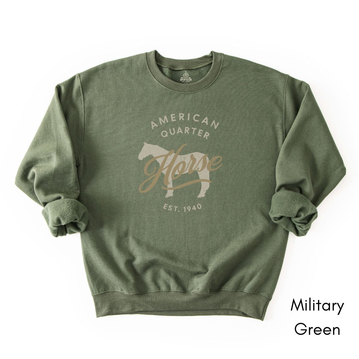 American Quarter Horse - Unisex Crewneck Sweatshirt