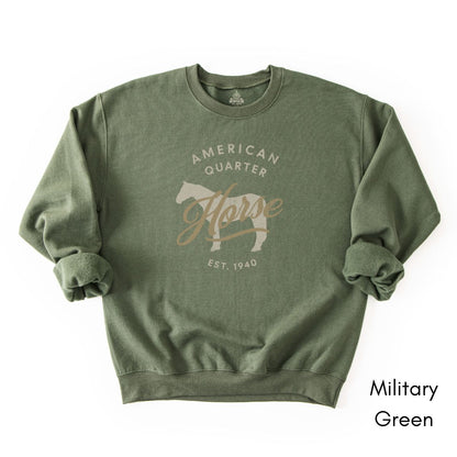 American Quarter Horse - Unisex Crewneck Sweatshirt