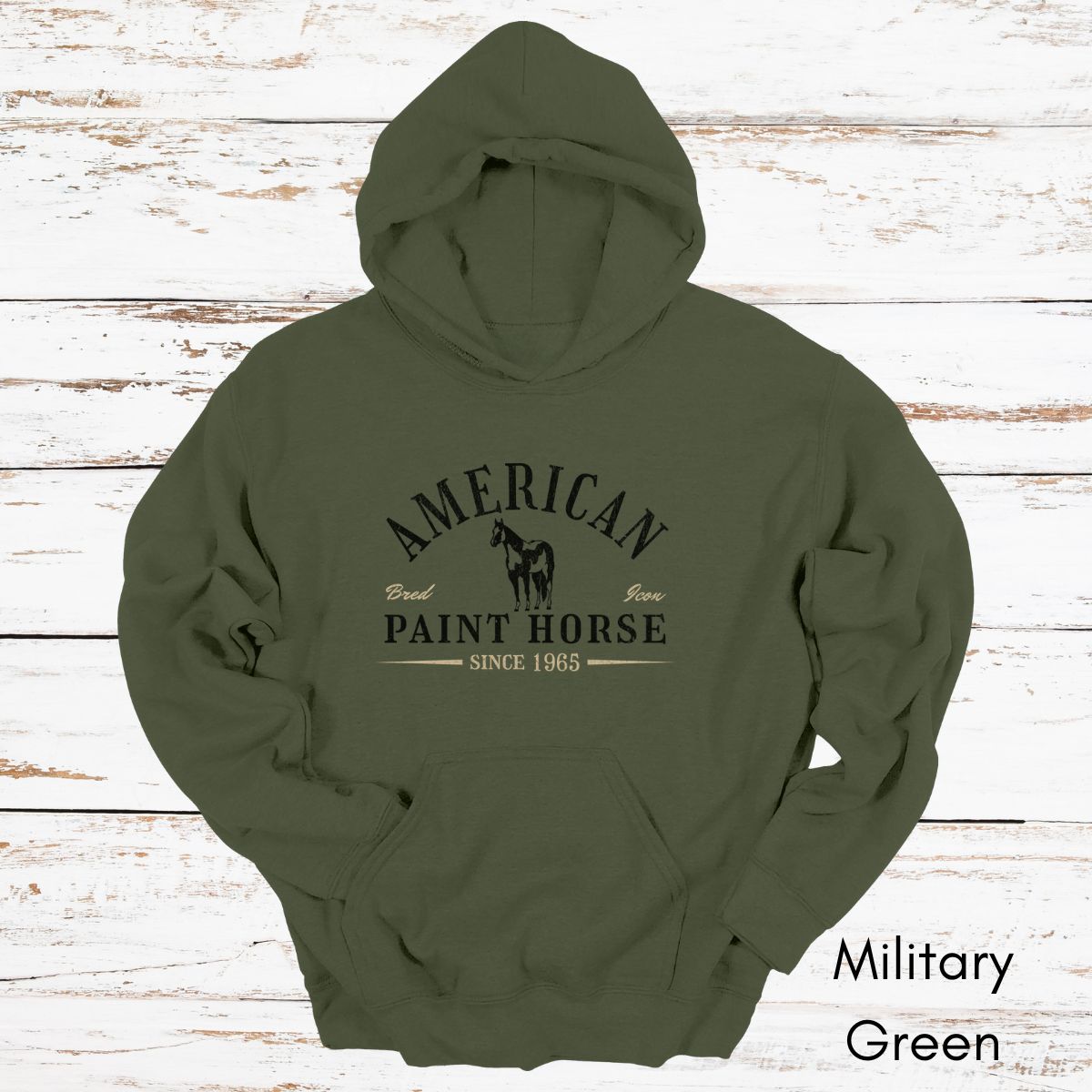 American Paint Horse Hoodie - Unisex Heavy Blend Hooded Sweatshirt