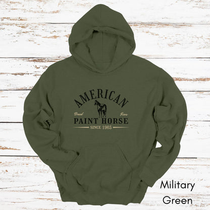 American Paint Horse Hoodie - Unisex Heavy Blend Hooded Sweatshirt