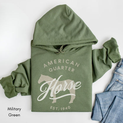 American Quarter Horse Unisex Heavy Blend Hooded Sweatshirt