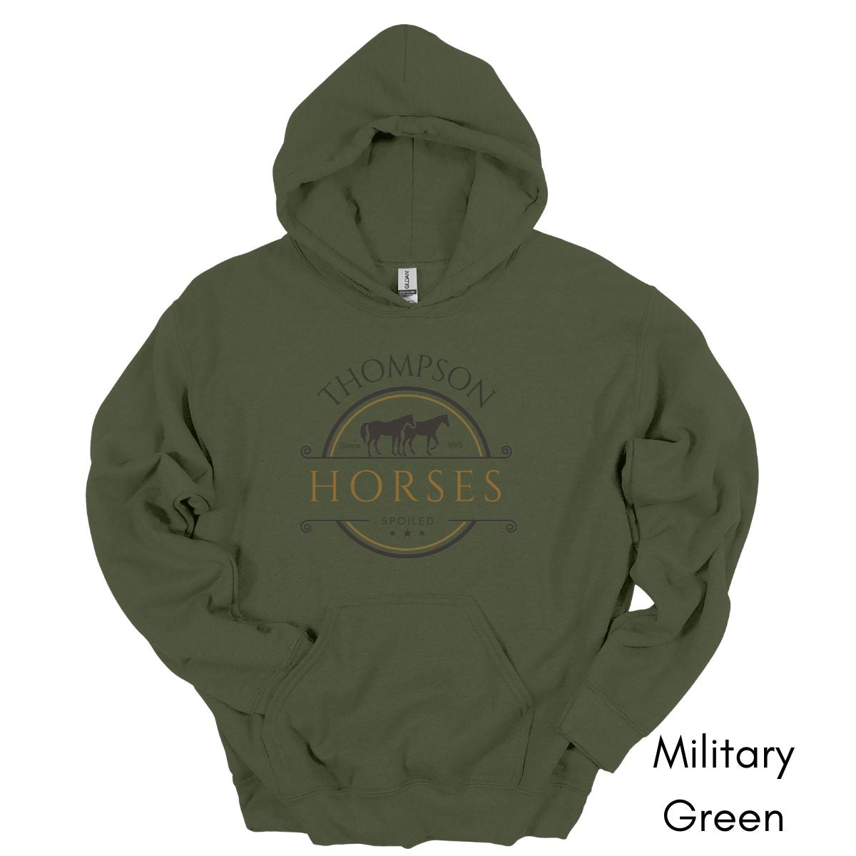 Custom spoiled horse HOODIE Unisex Heavy Blend Hooded Sweatshirt