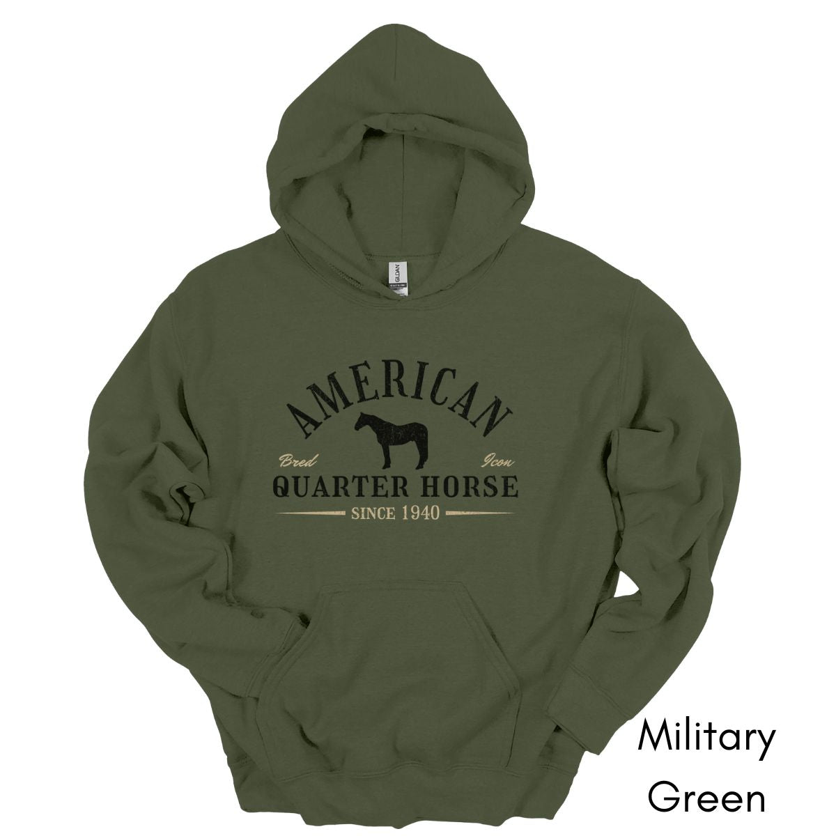 American Quarter Horse Hoodie - Unisex Heavy Blend Hooded Sweatshirt