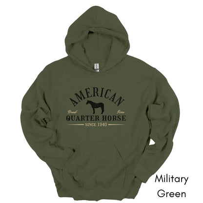 American Quarter Horse Hoodie - Unisex Heavy Blend Hooded Sweatshirt