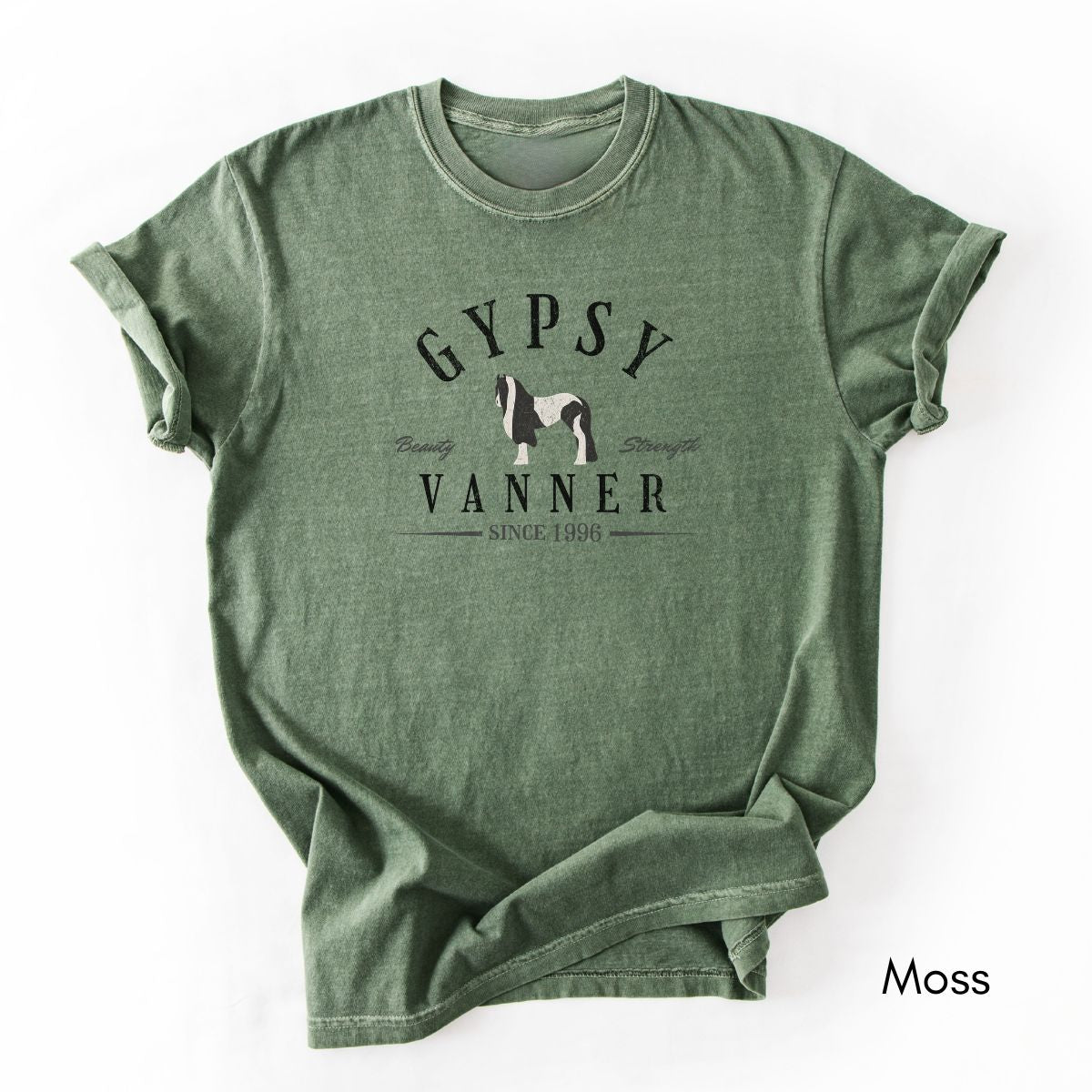 Gypsy Vanner Unisex Garment-Dyed Midweight T-shirt