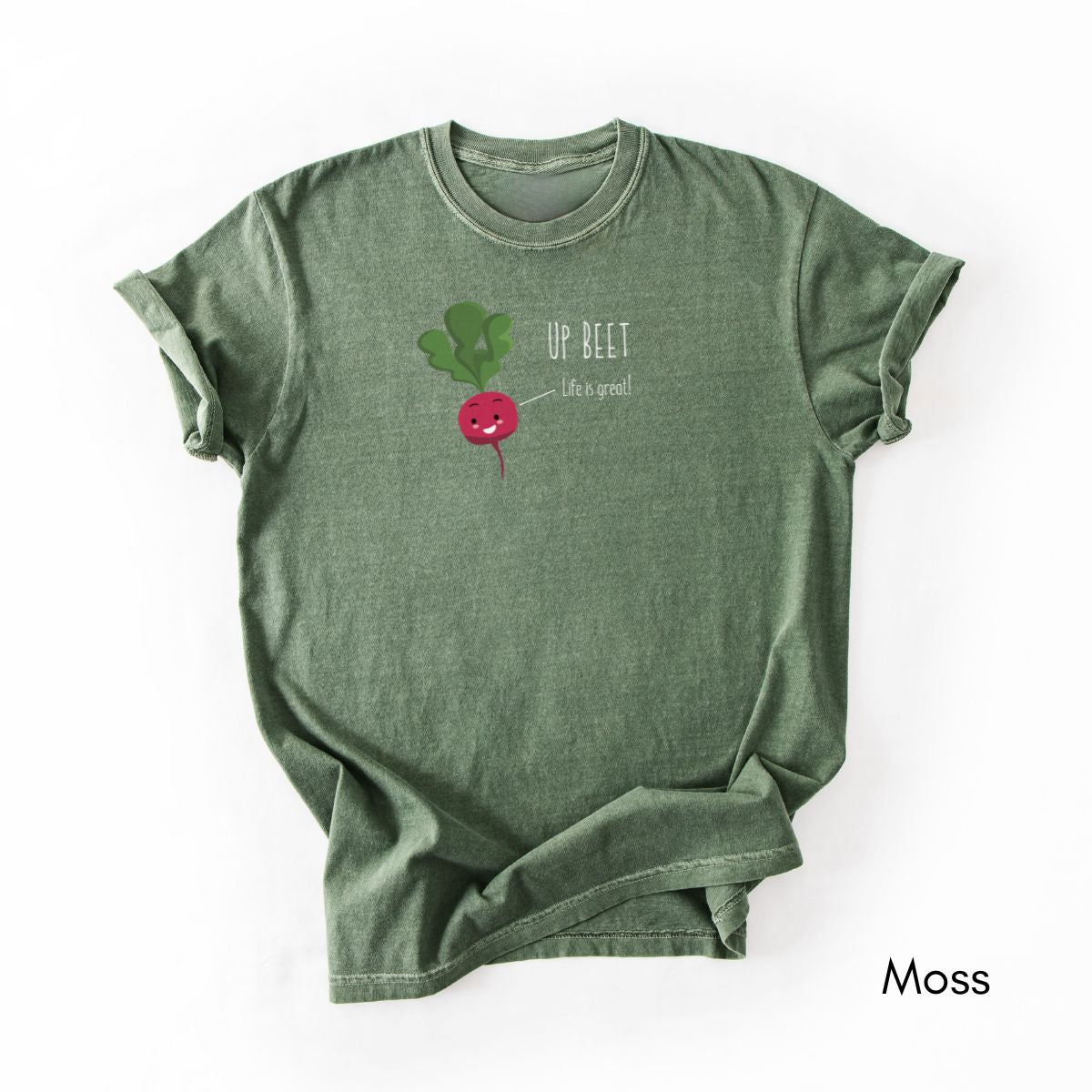 Up Beet Tee Midweight Unisex Garment-Dyed T-shirt