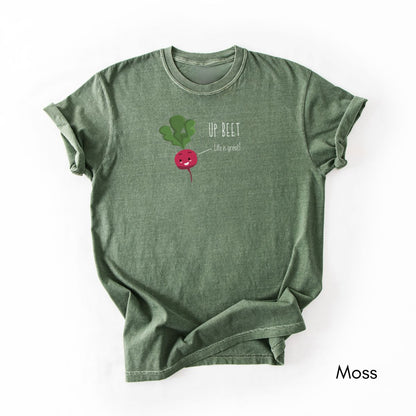 Up Beet Tee Midweight Unisex Garment-Dyed T-shirt