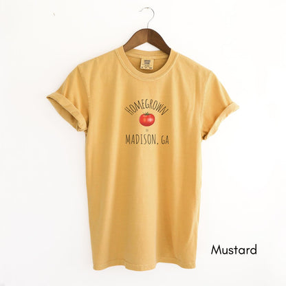 Custom Homegrown Unisex Garment-Dyed Midweight T-shirt