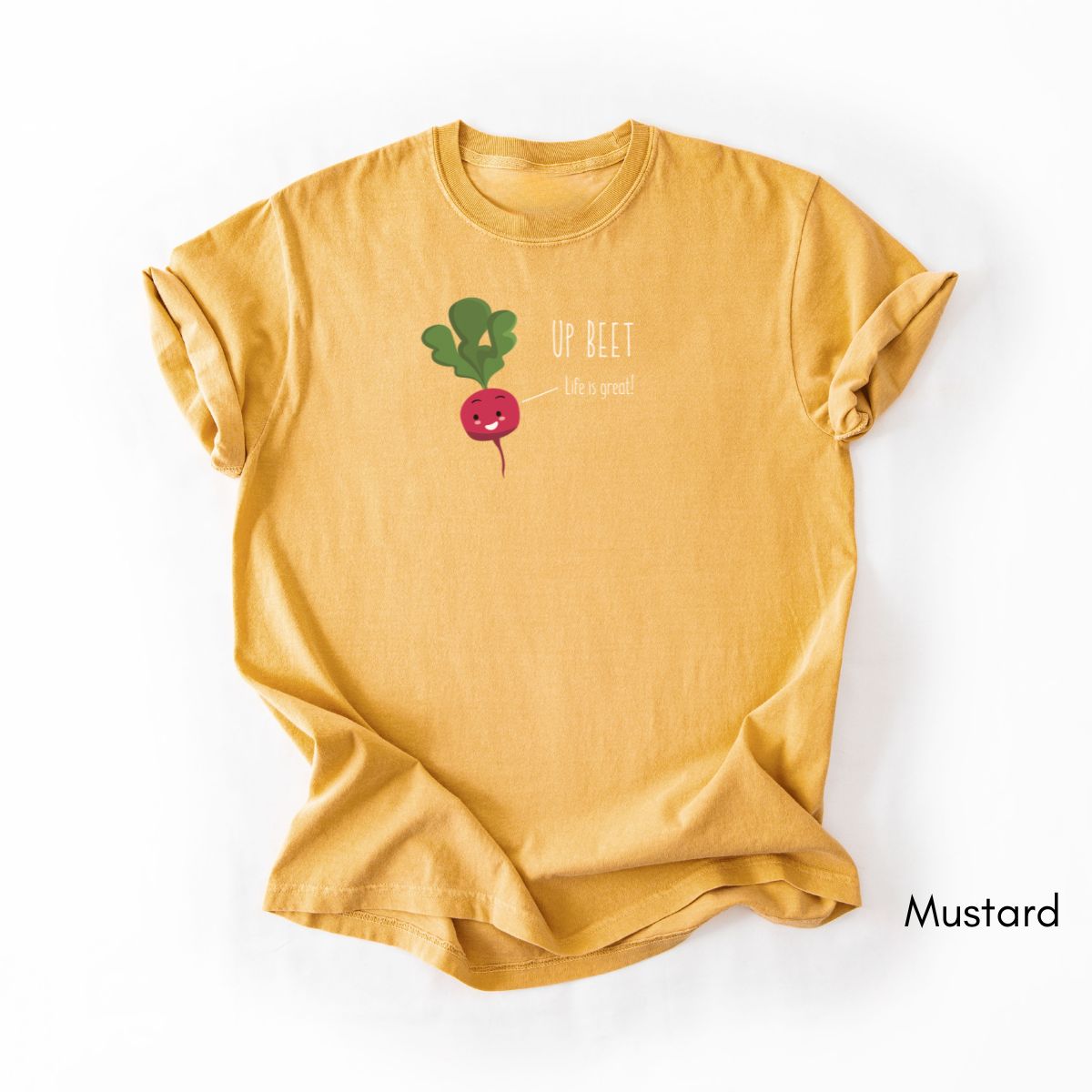 Up Beet Tee Midweight Unisex Garment-Dyed T-shirt
