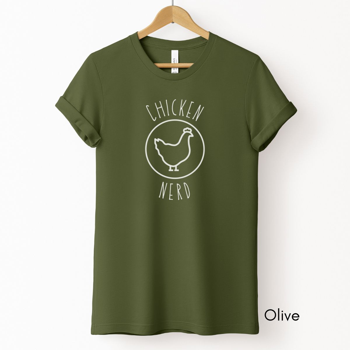 Chicken Nerd Unisex Light Weight Jersey T-shirt
