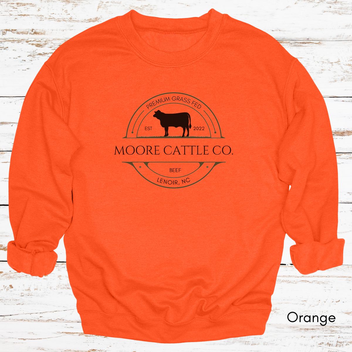 Custom Cattle Farm Heifer Version Unisex Crewneck Sweatshirt