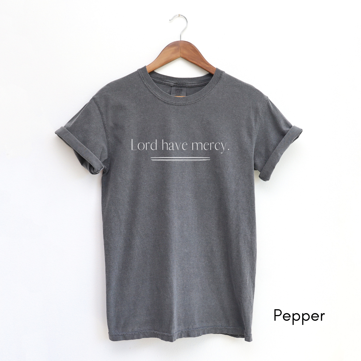 Lord Have Mercy Midweight Unisex Garment-Dyed T-shirt