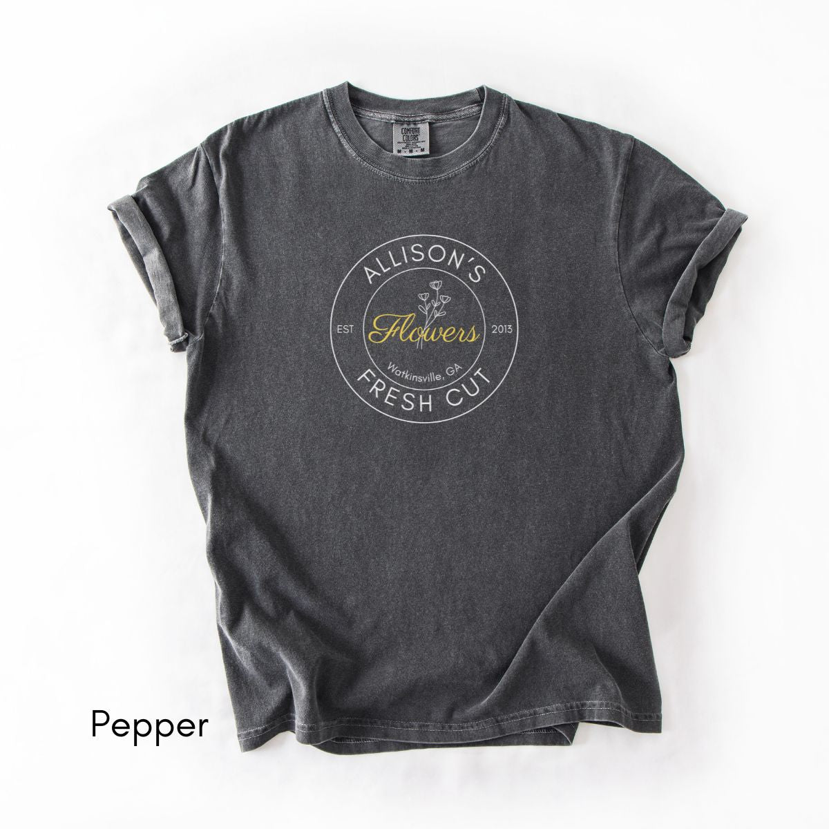 CUSTOM Fresh Cut Flower Farm Midweight T-shirt
