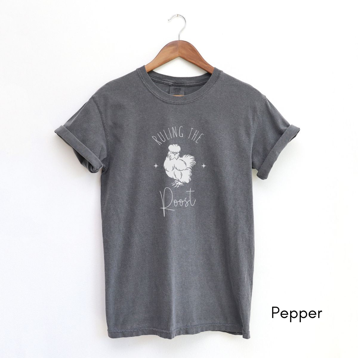 Ruling the Roost Silkie Lover Unisex Garment-Dyed T-shirt