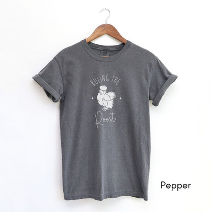 Ruling the Roost Silkie Lover Unisex Garment-Dyed T-shirt