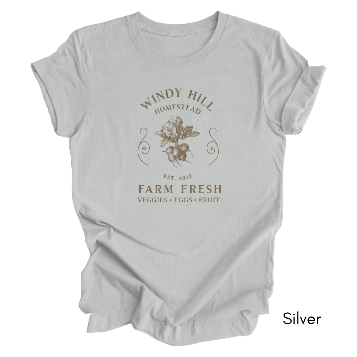 Custom Homestead Farm Vegetable/Garden Tshirt