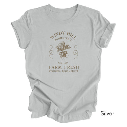 Custom Homestead Farm Vegetable/Garden Tshirt