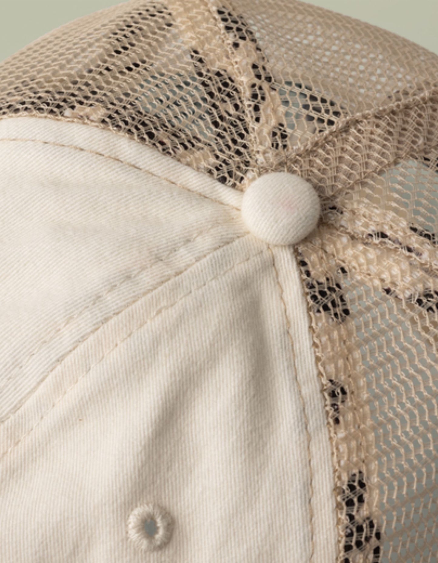 There's No Crying in Homesteading - Women's Washed Mesh-Back Baseball Cap, Gift for Mom/Homesteader