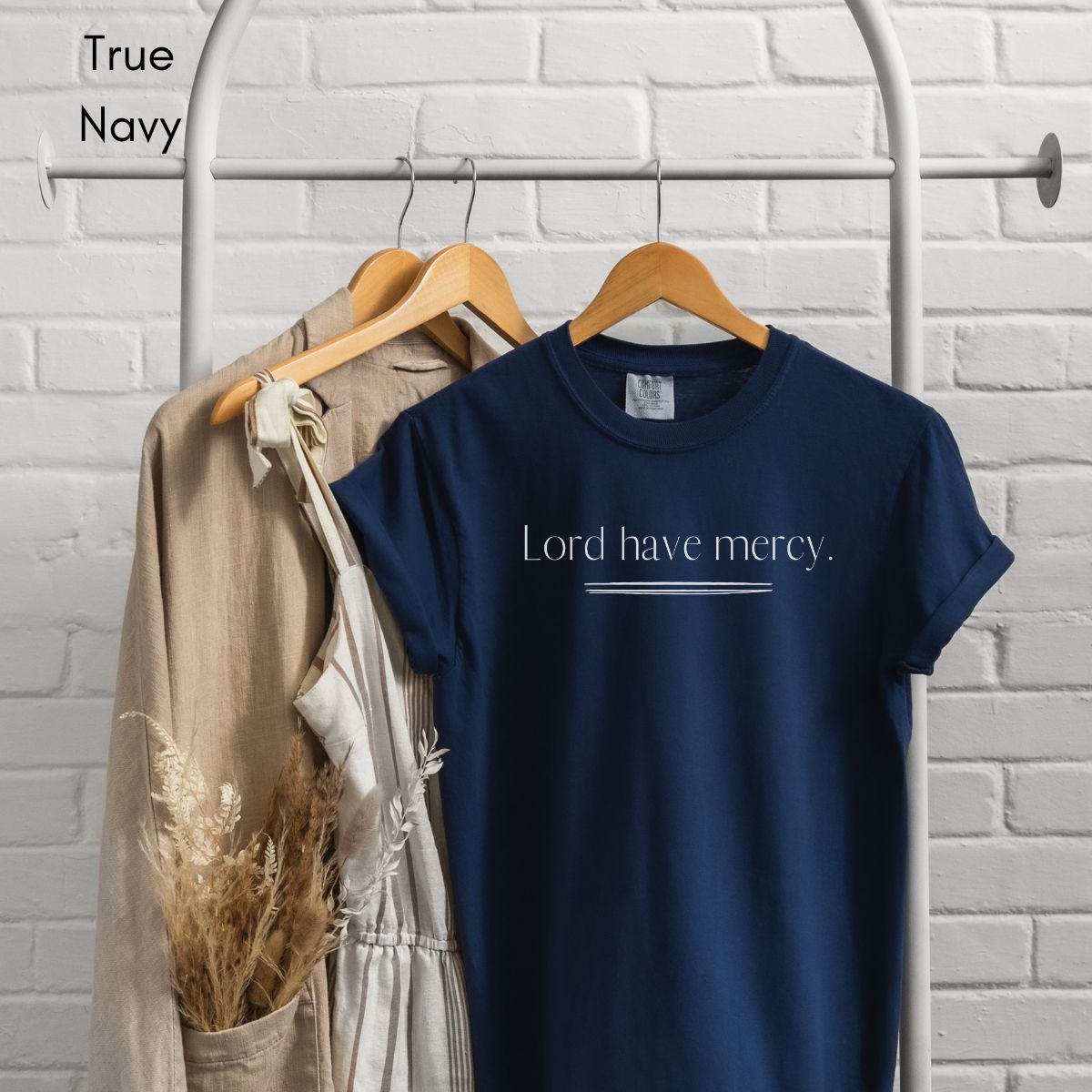 Lord Have Mercy Midweight Unisex Garment-Dyed T-shirt