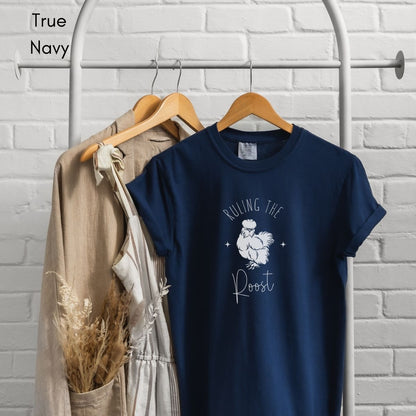 Ruling the Roost Silkie Lover Unisex Garment-Dyed T-shirt