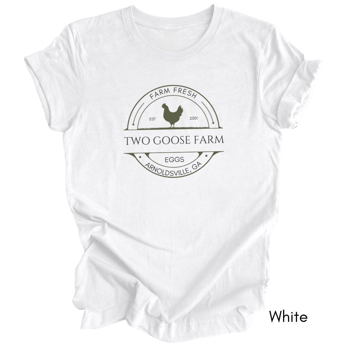 Custom Egg Farm Unisex Light Weight Jersey T-shirt