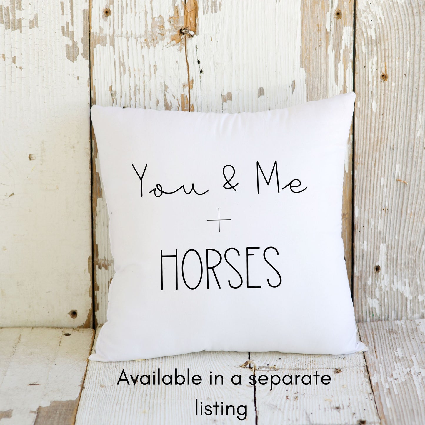 Horse Herd Pillow - Lumbar Pillow