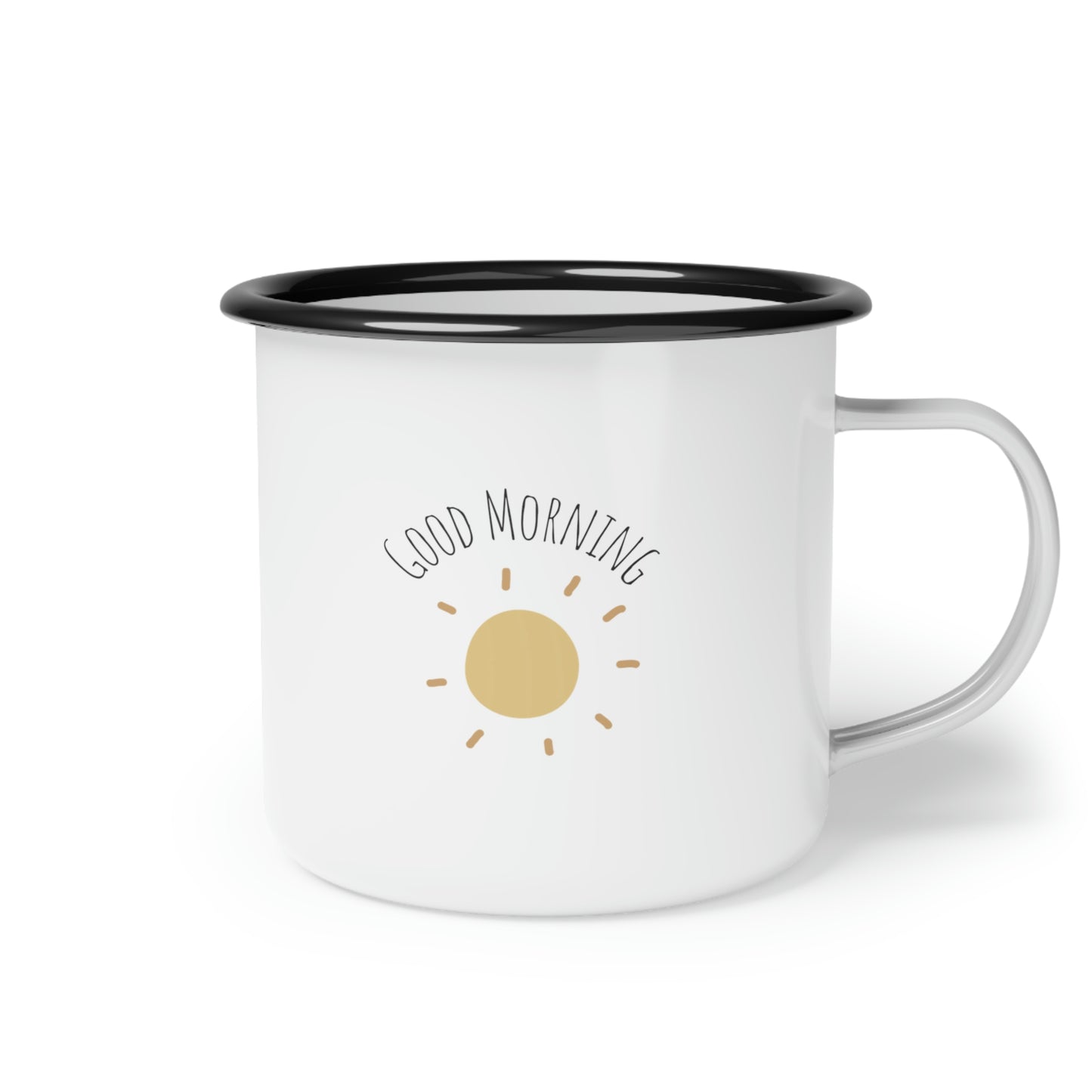 Good Morning Sunshine Enamel Camp Cup