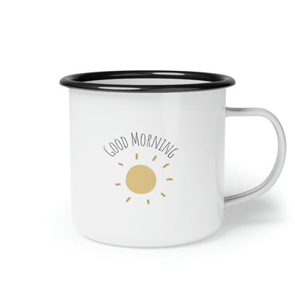 Good Morning Sunshine Enamel Camp Cup