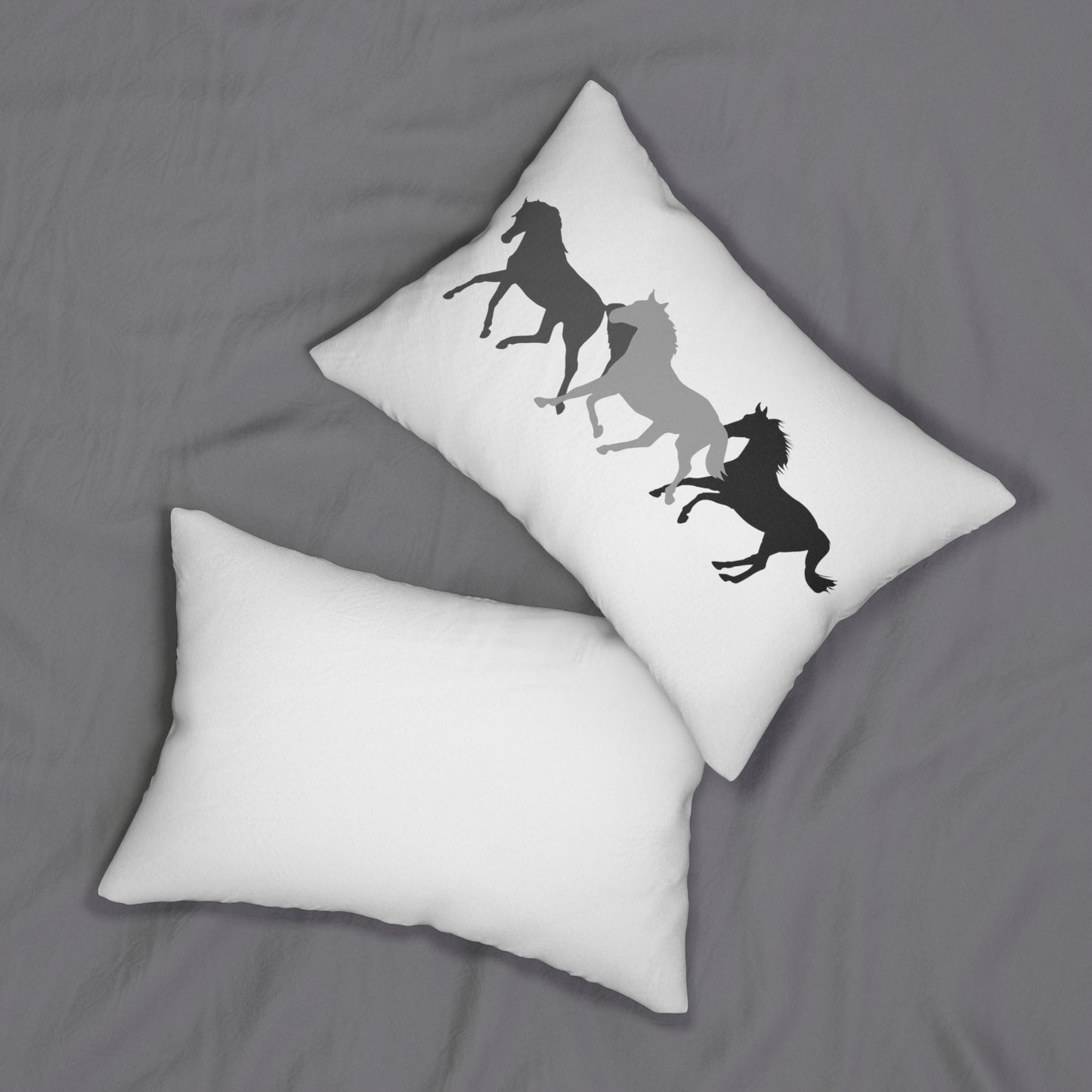 Horse Herd Pillow - Lumbar Pillow